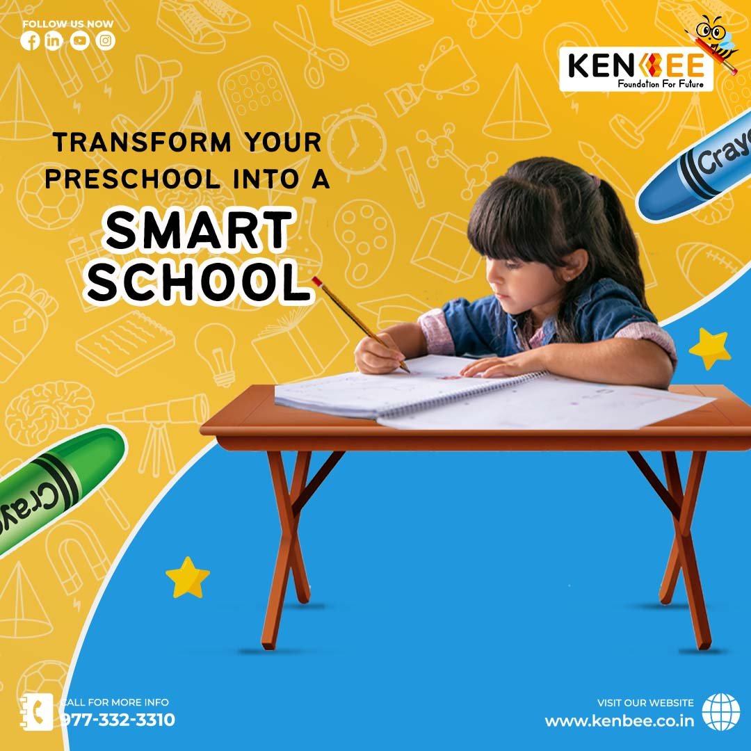 Create a Future-Ready Preschool! Engage, Educate, and Evolve with Kenbee’s smart solutions.#earlychildhoodeducation #preschoolactivities #preschoolfun #SmartEducation